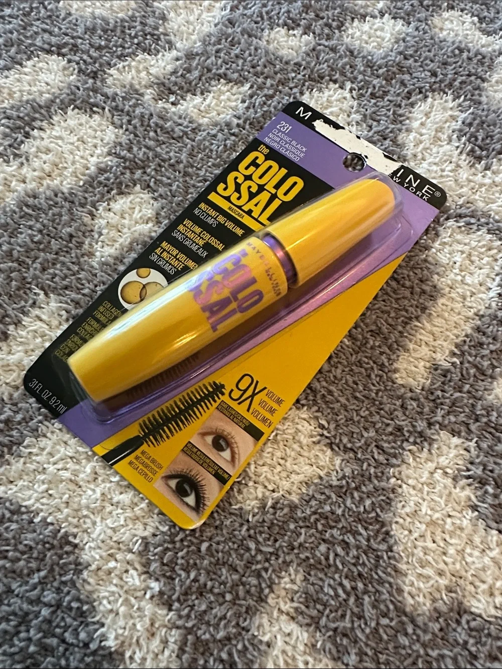 Maybelline Colossal, L'Oreal Lash Paradise & Revlon Eyeliner Set